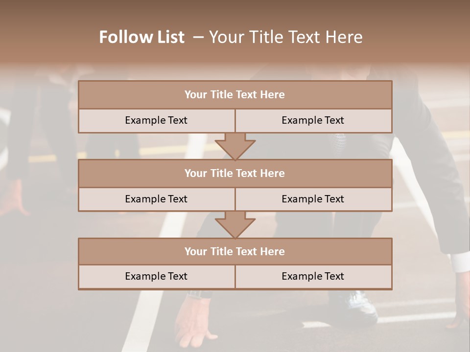 Executive Rival Male PowerPoint Template