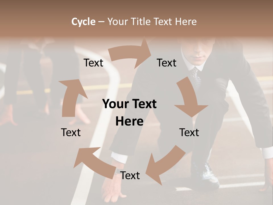Executive Rival Male PowerPoint Template