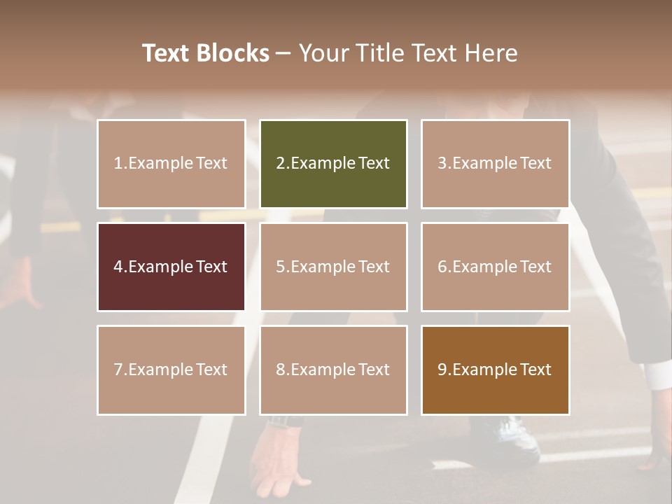 Executive Rival Male PowerPoint Template