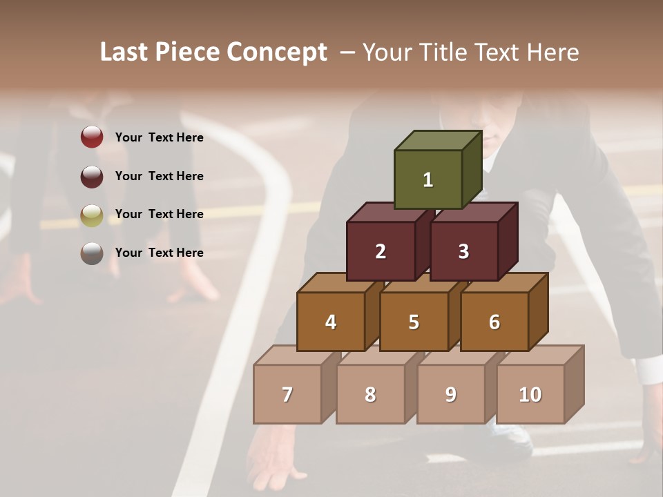 Executive Rival Male PowerPoint Template