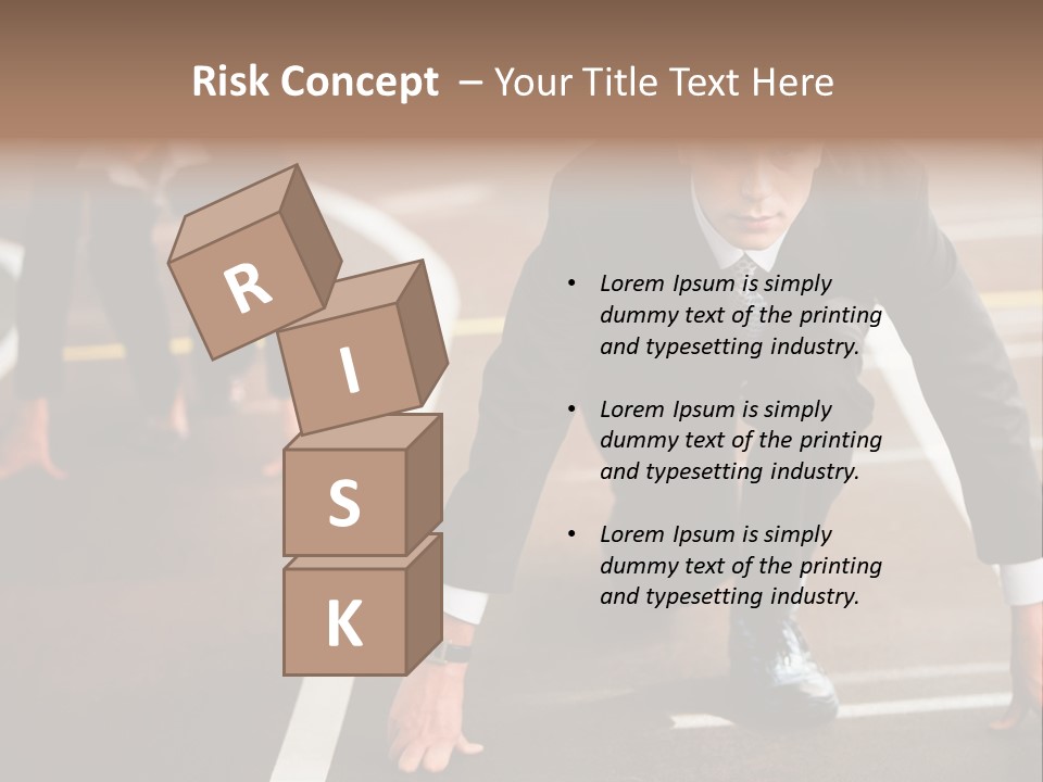 Executive Rival Male PowerPoint Template