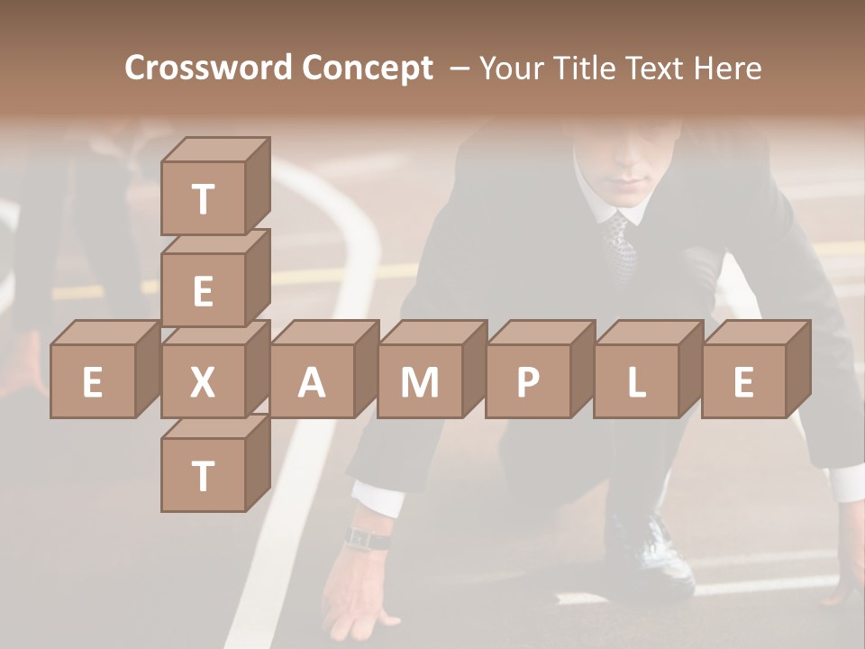 Executive Rival Male PowerPoint Template