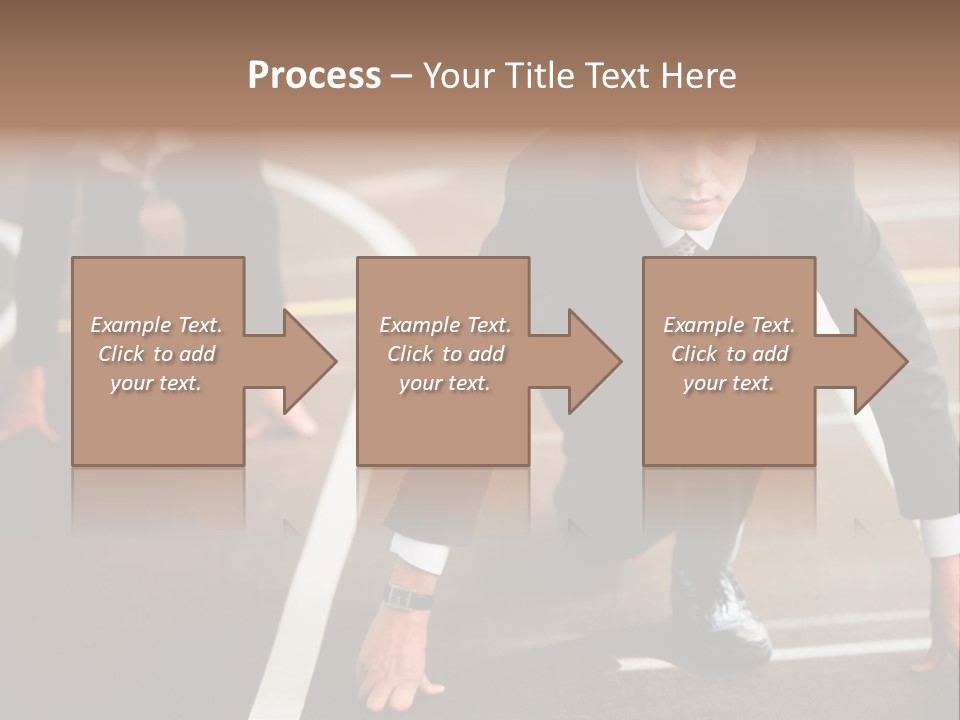 Executive Rival Male PowerPoint Template
