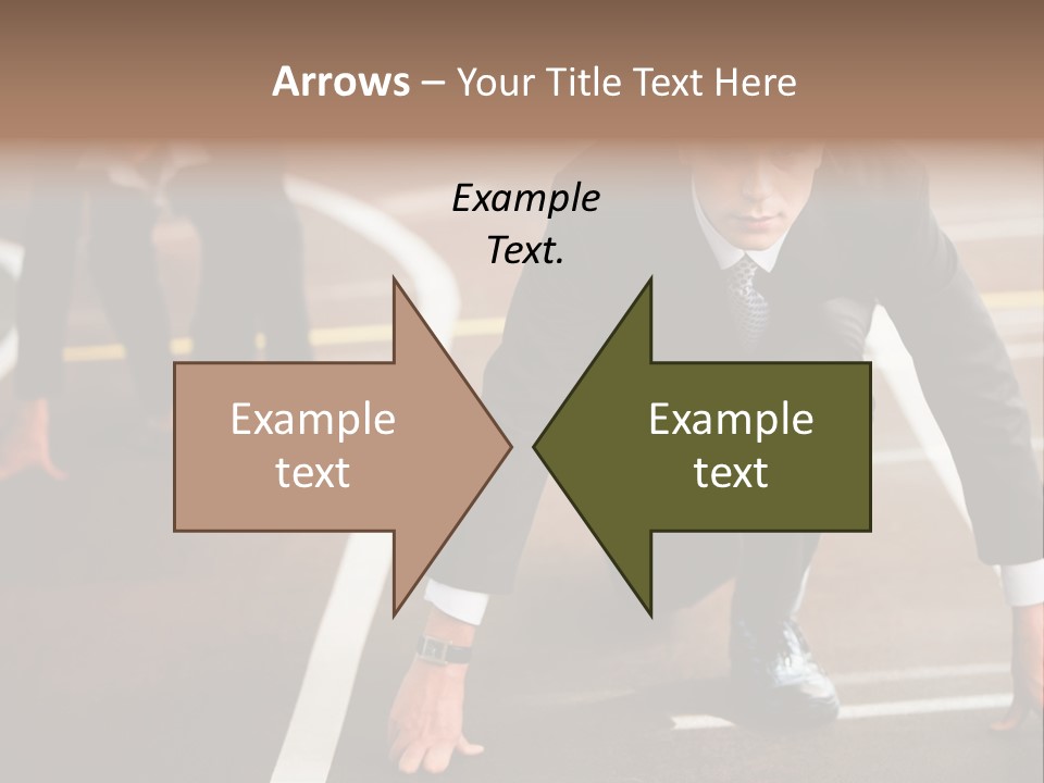 Executive Rival Male PowerPoint Template