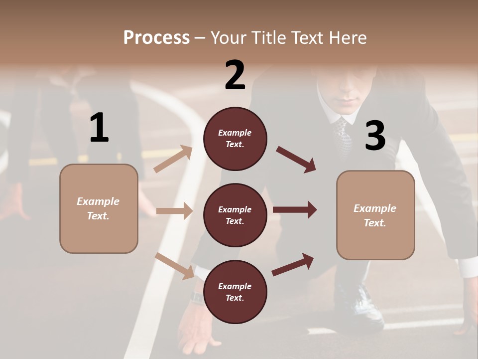 Executive Rival Male PowerPoint Template