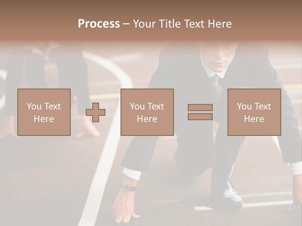 Executive Rival Male PowerPoint Template