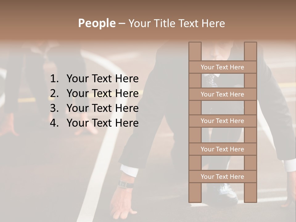 Executive Rival Male PowerPoint Template