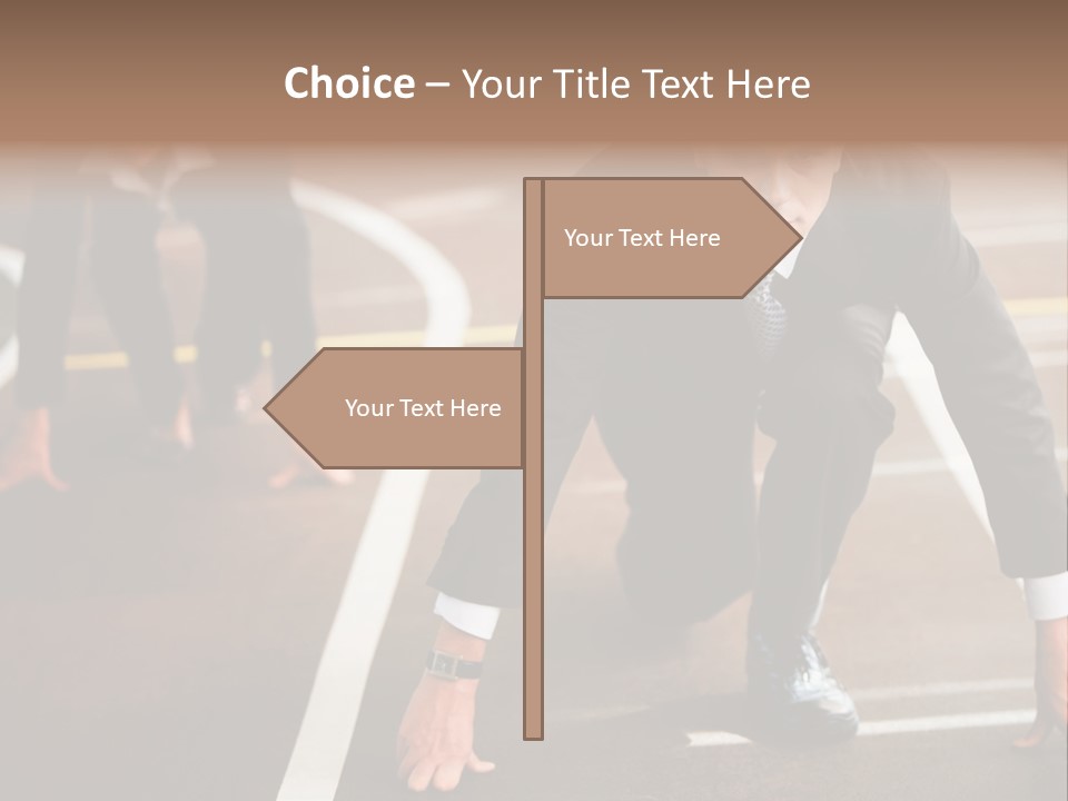 Executive Rival Male PowerPoint Template