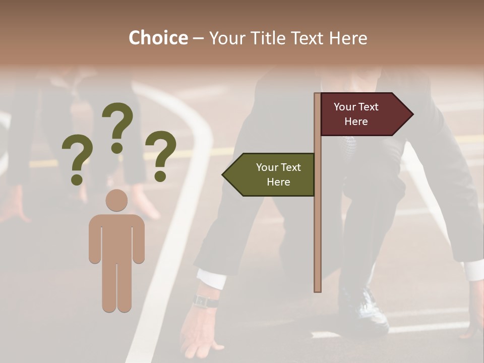 Executive Rival Male PowerPoint Template