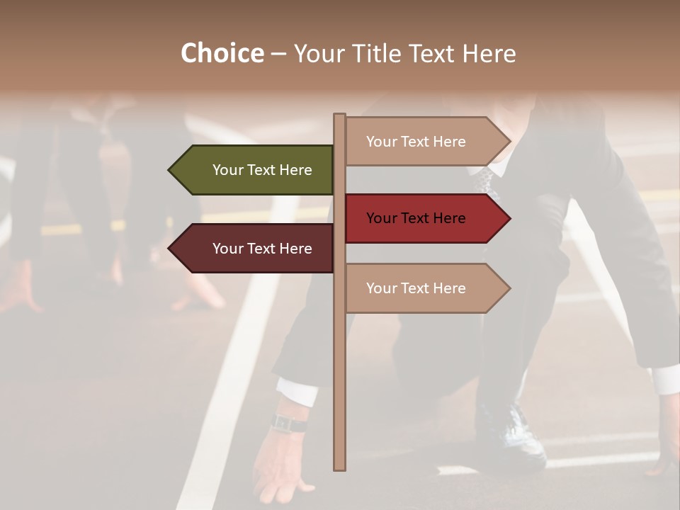 Executive Rival Male PowerPoint Template