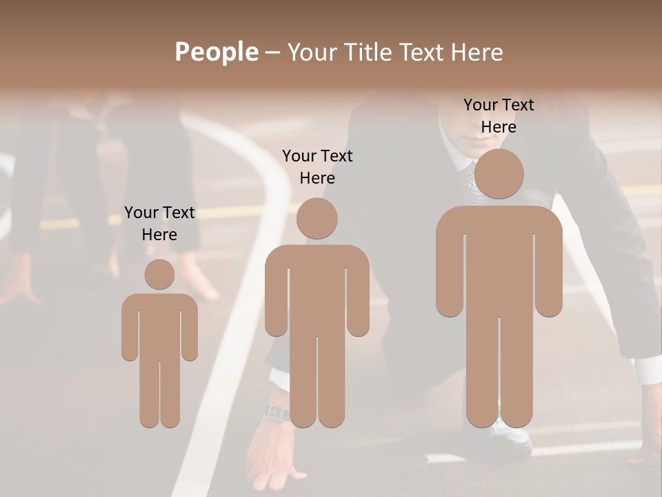 Executive Rival Male PowerPoint Template