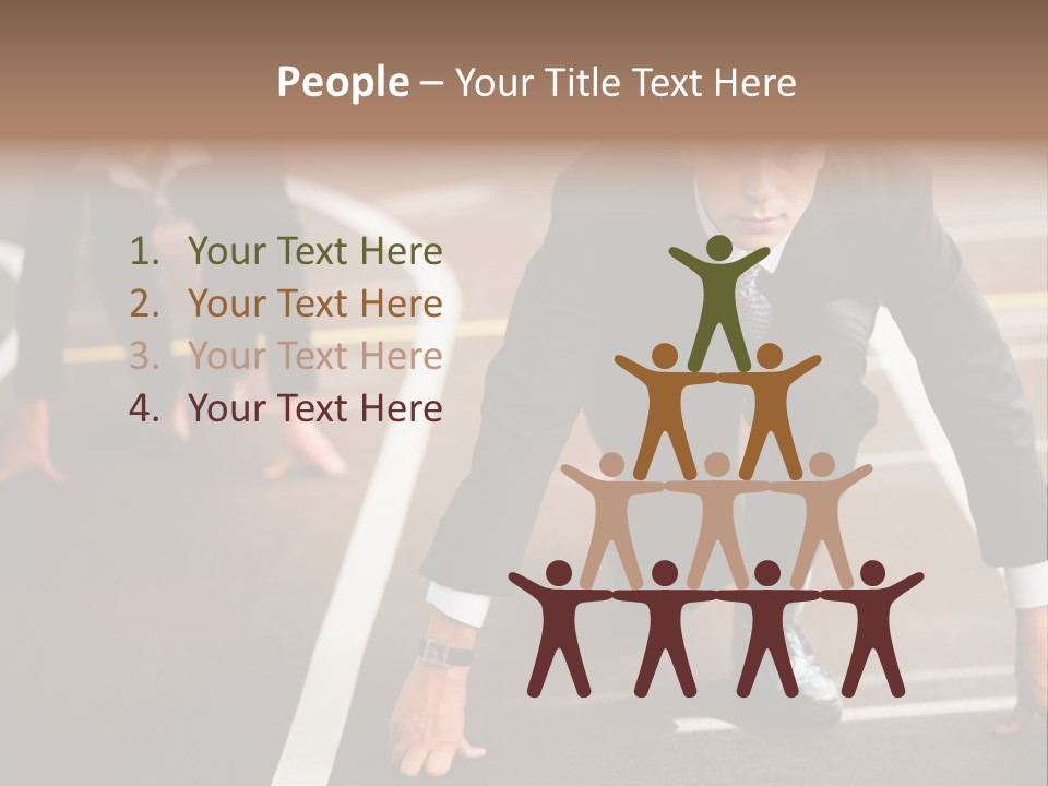 Executive Rival Male PowerPoint Template