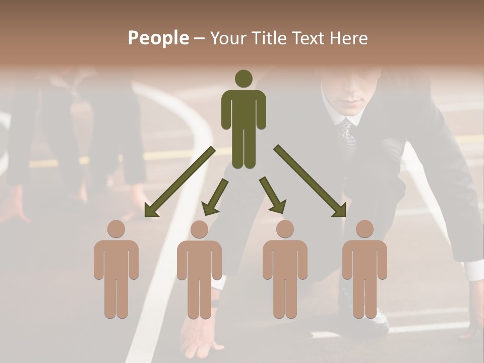 Executive Rival Male PowerPoint Template