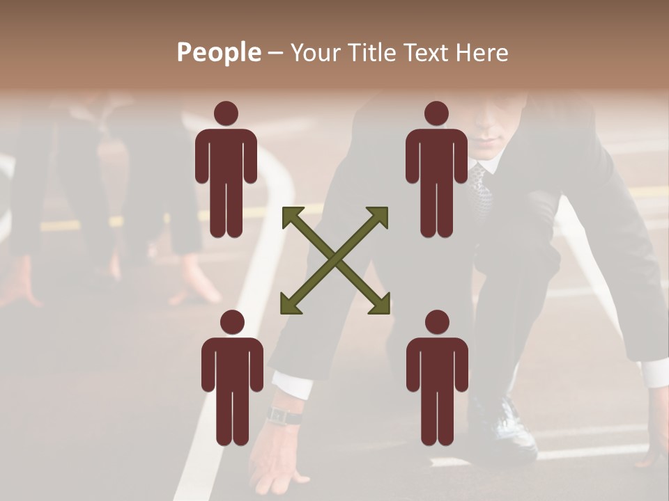 Executive Rival Male PowerPoint Template