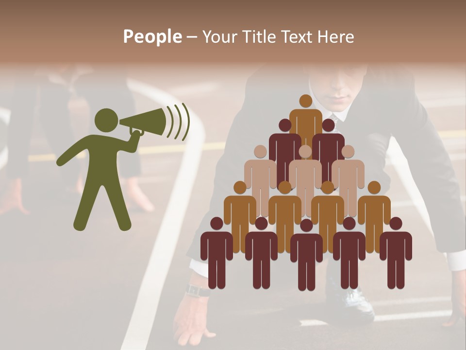 Executive Rival Male PowerPoint Template