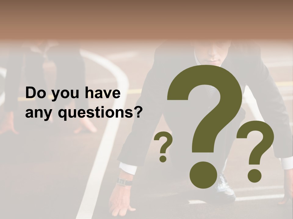 Executive Rival Male PowerPoint Template