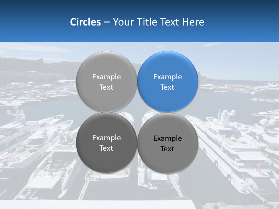 Building Riviera Dock PowerPoint Template