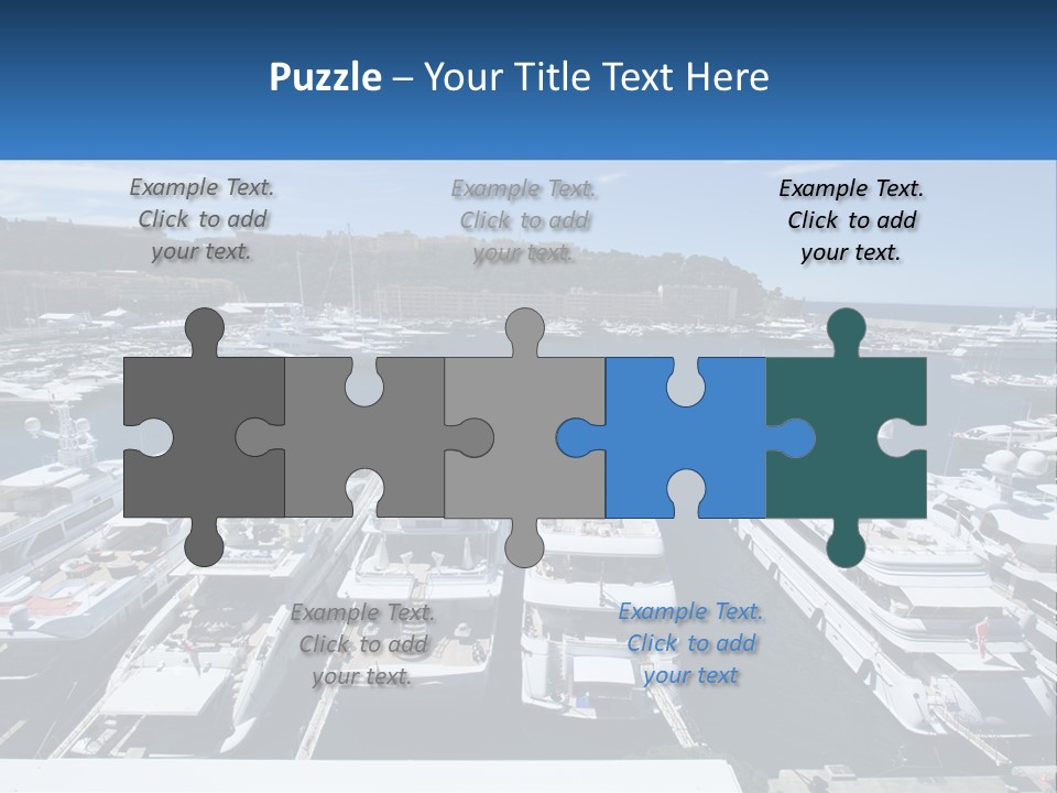 Building Riviera Dock PowerPoint Template