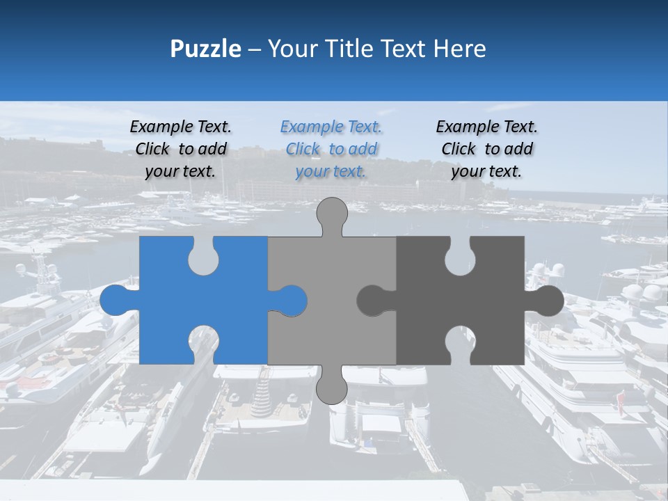 Building Riviera Dock PowerPoint Template