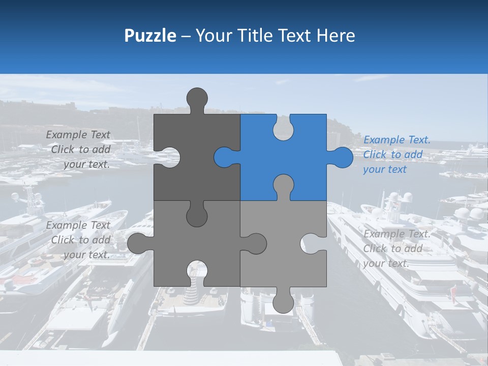 Building Riviera Dock PowerPoint Template
