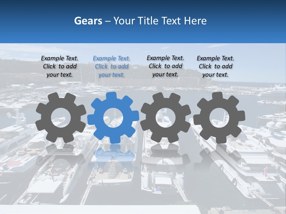 Building Riviera Dock PowerPoint Template