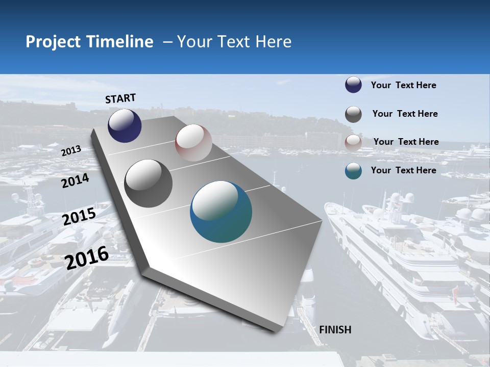 Building Riviera Dock PowerPoint Template