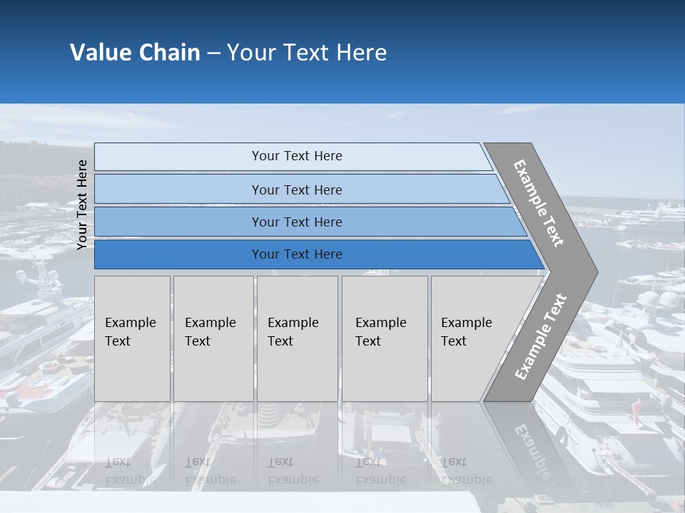 Building Riviera Dock PowerPoint Template