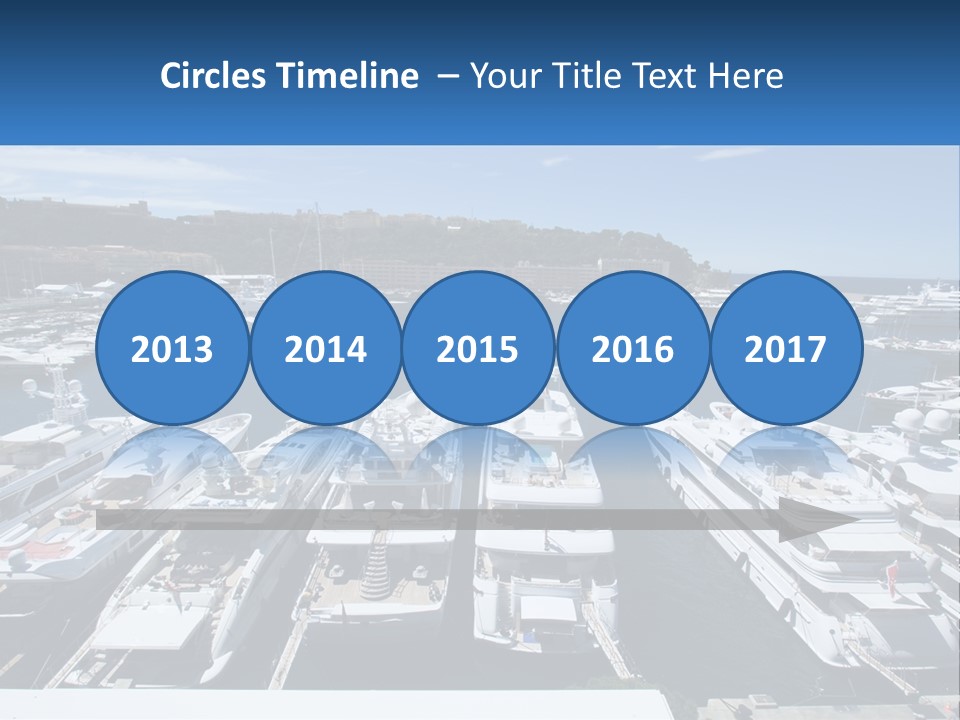 Building Riviera Dock PowerPoint Template