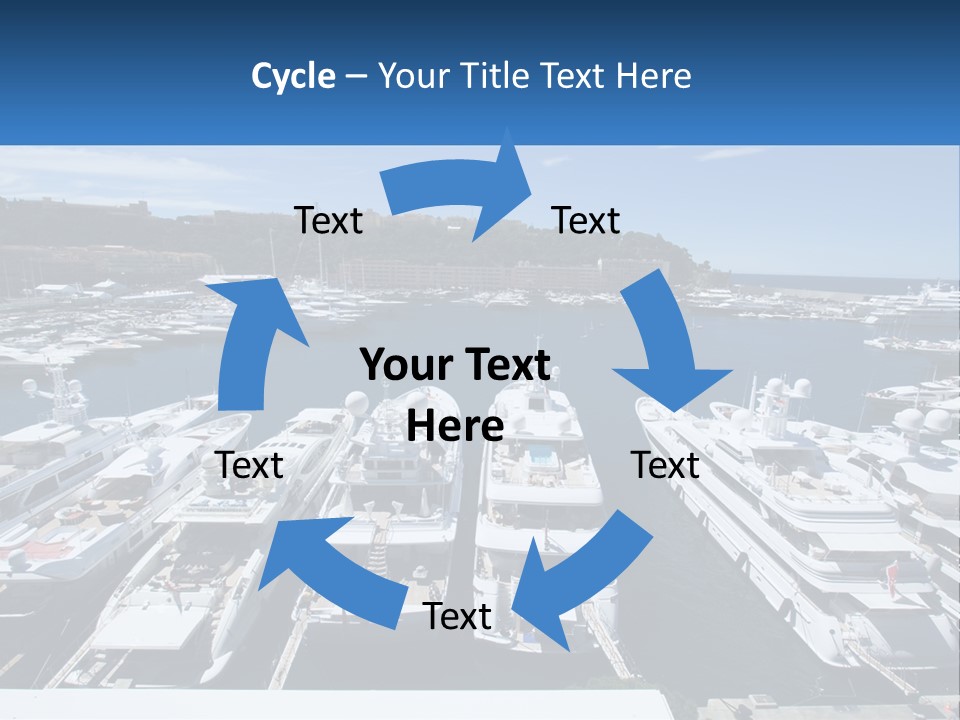 Building Riviera Dock PowerPoint Template