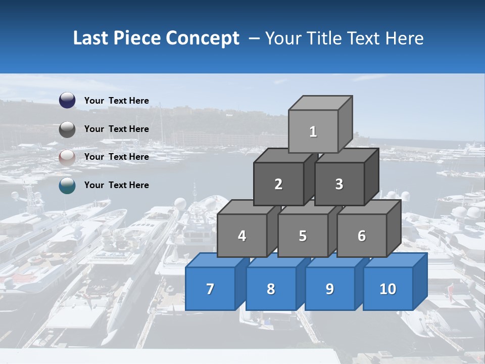 Building Riviera Dock PowerPoint Template