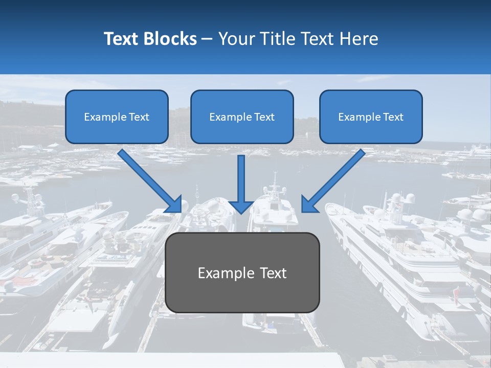 Building Riviera Dock PowerPoint Template