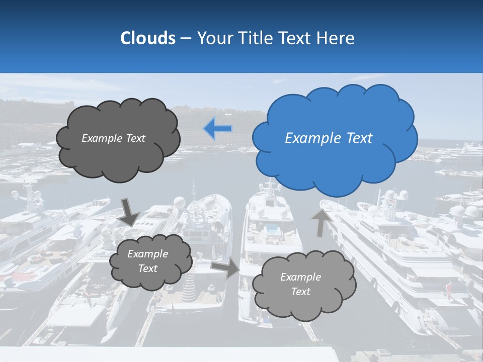 Building Riviera Dock PowerPoint Template
