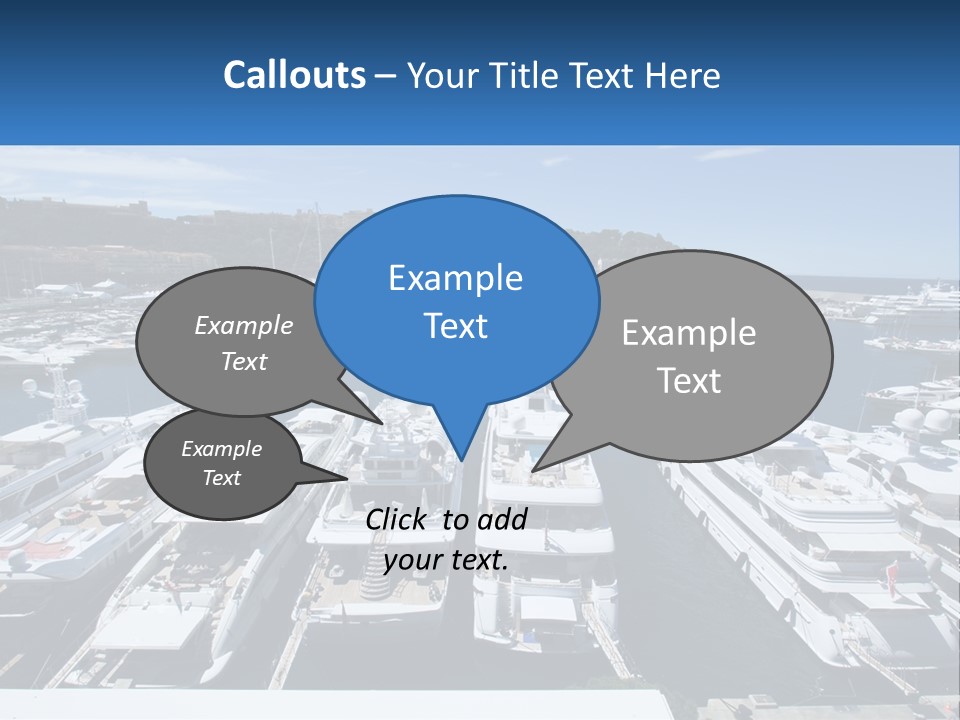 Building Riviera Dock PowerPoint Template