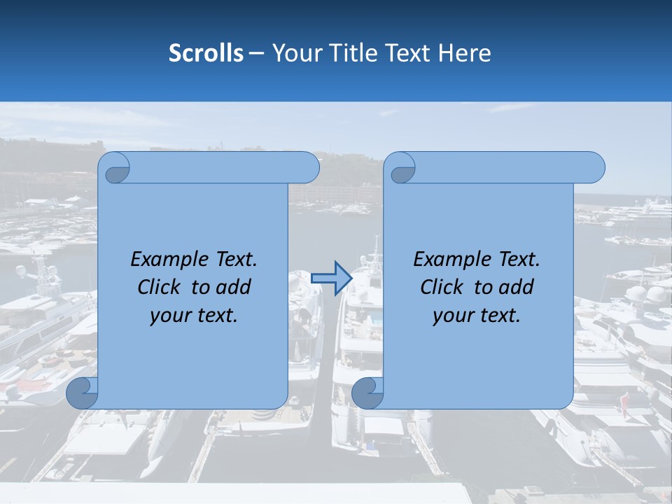 Building Riviera Dock PowerPoint Template