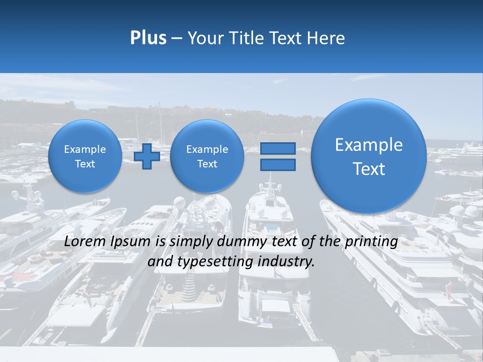 Building Riviera Dock PowerPoint Template
