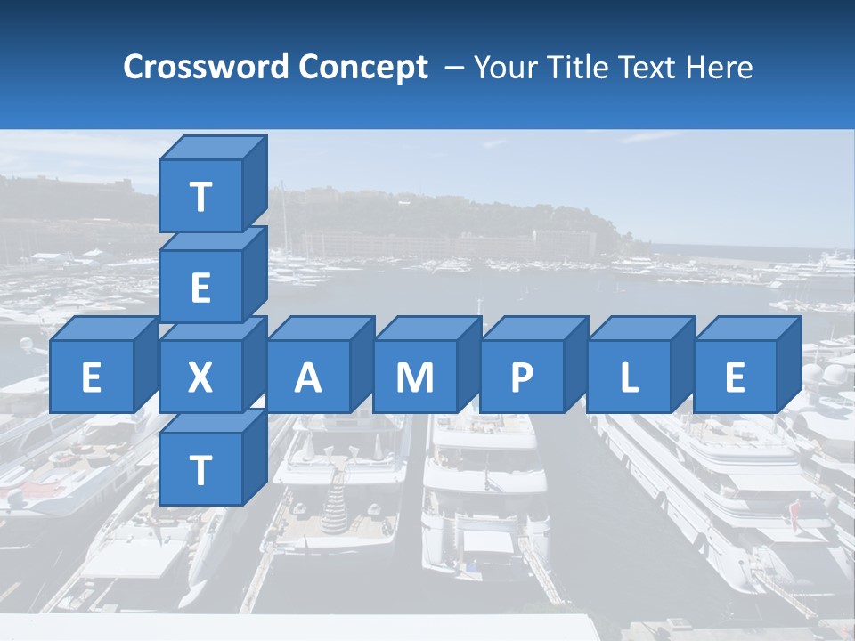 Building Riviera Dock PowerPoint Template