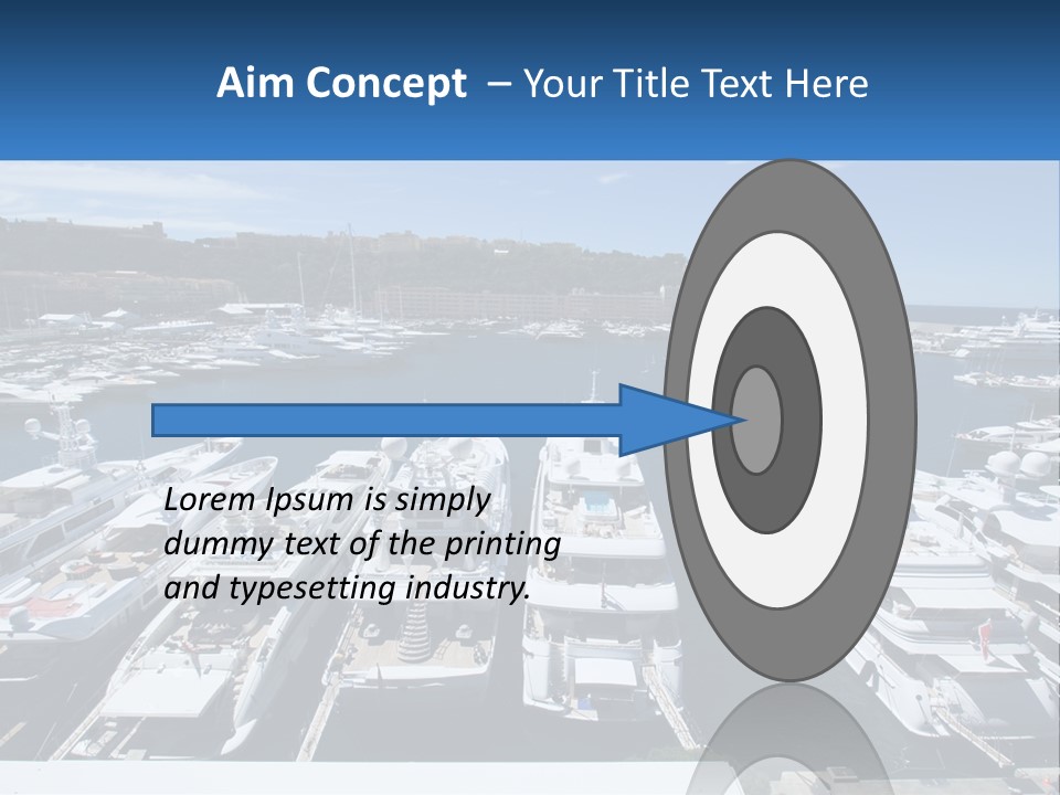 Building Riviera Dock PowerPoint Template