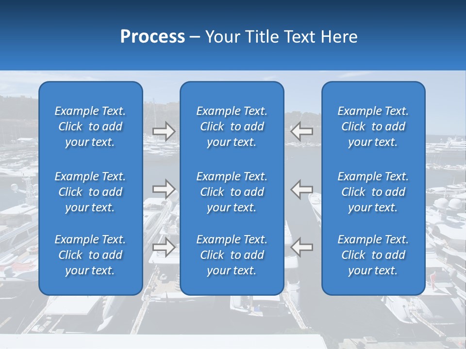 Building Riviera Dock PowerPoint Template