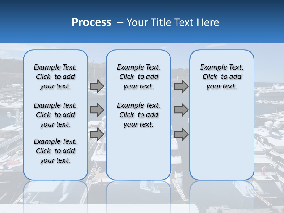 Building Riviera Dock PowerPoint Template