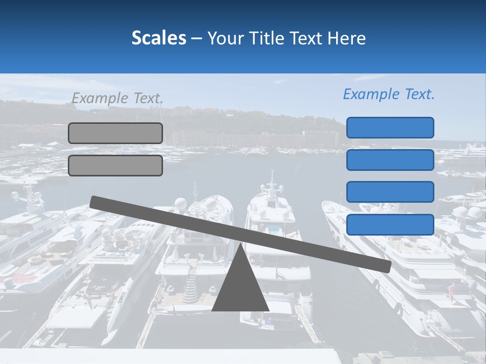 Building Riviera Dock PowerPoint Template