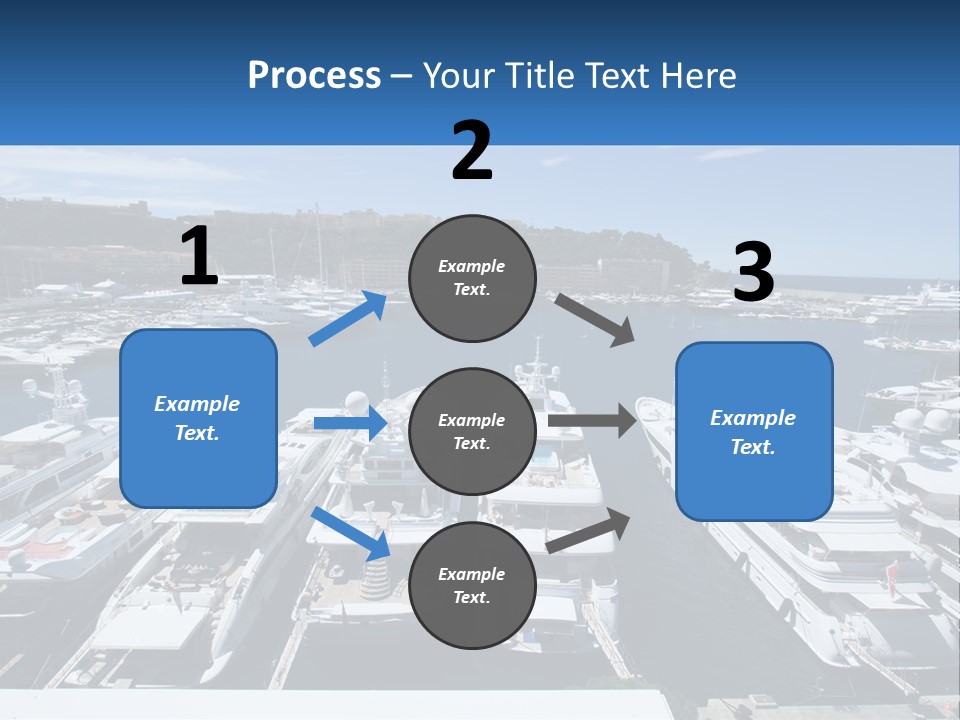 Building Riviera Dock PowerPoint Template