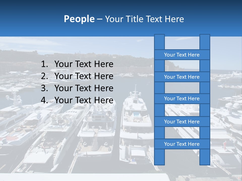 Building Riviera Dock PowerPoint Template