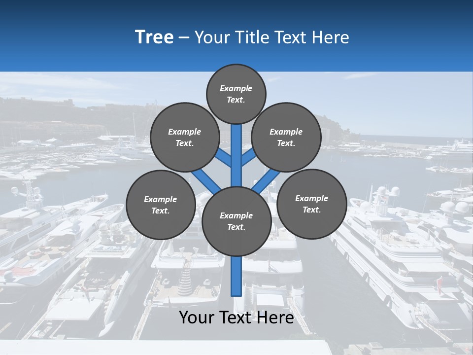 Building Riviera Dock PowerPoint Template