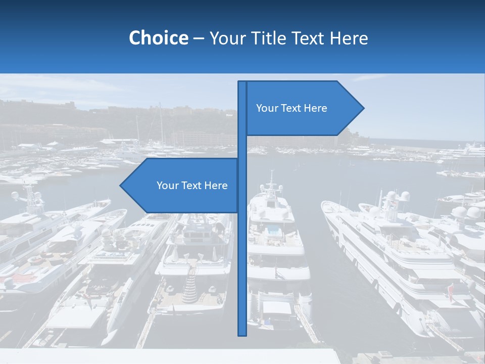Building Riviera Dock PowerPoint Template