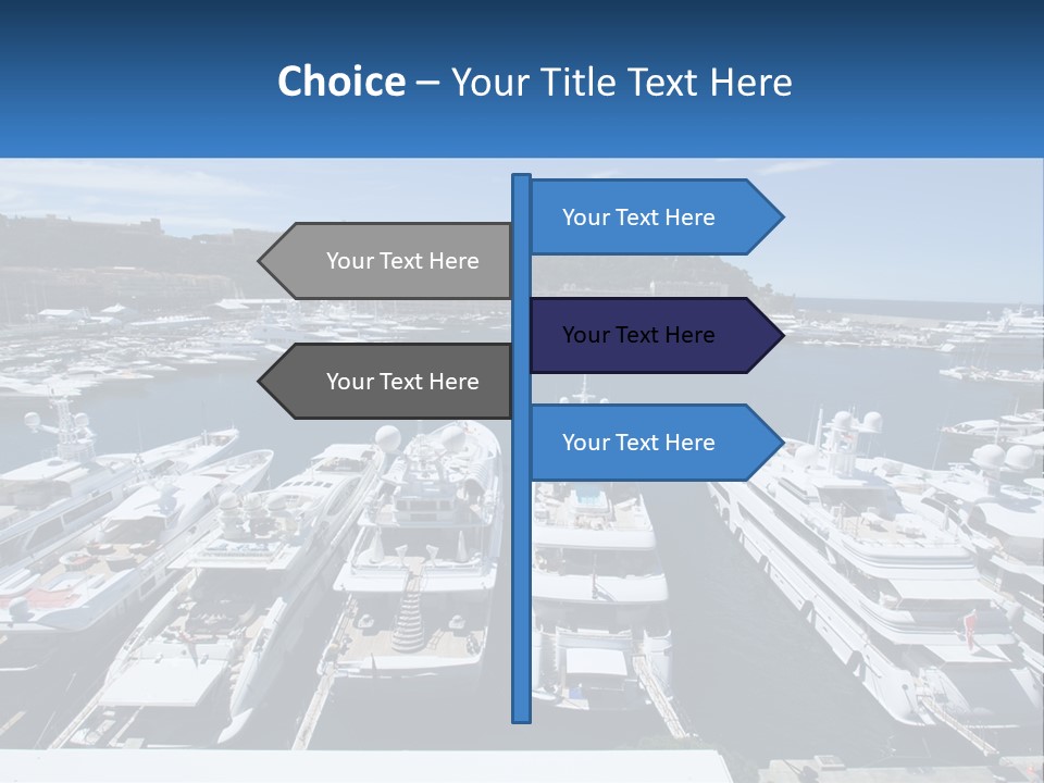 Building Riviera Dock PowerPoint Template
