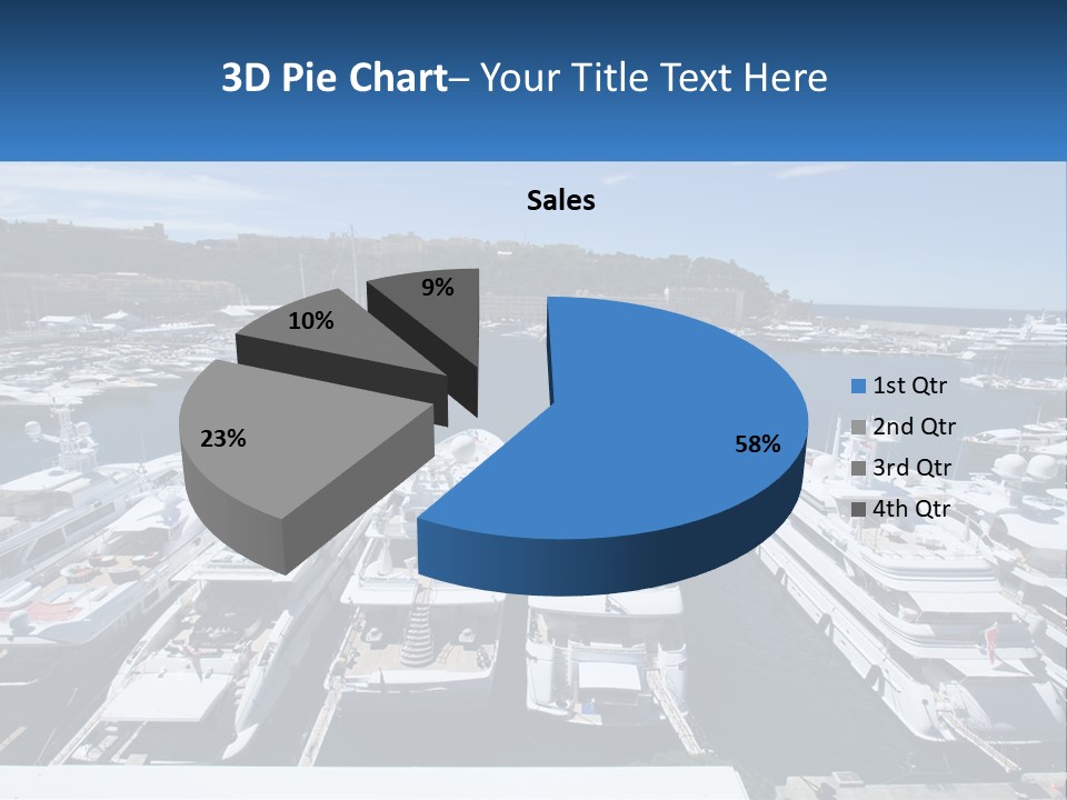 Building Riviera Dock PowerPoint Template