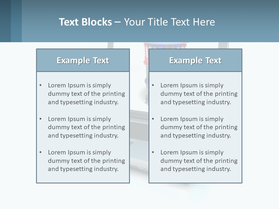 Wireless Connection Computer PowerPoint Template