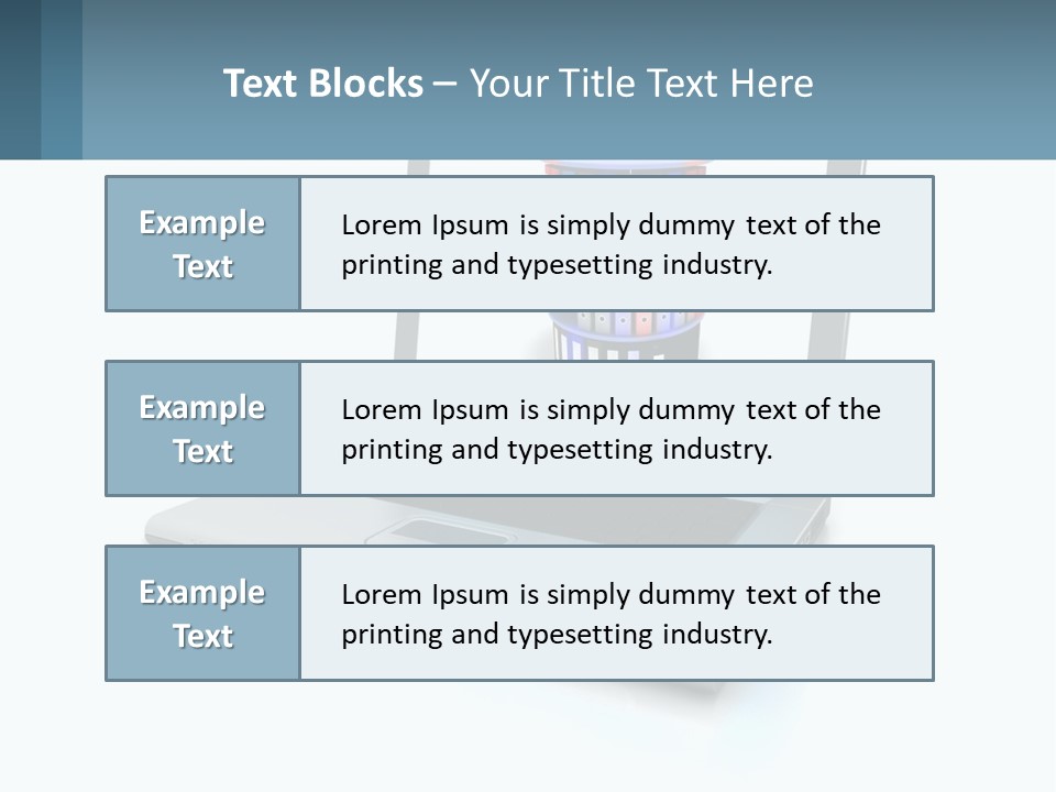 Wireless Connection Computer PowerPoint Template