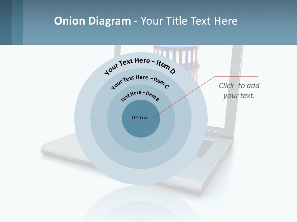 Wireless Connection Computer PowerPoint Template