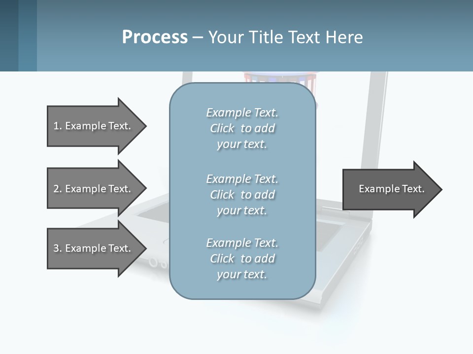 Wireless Connection Computer PowerPoint Template